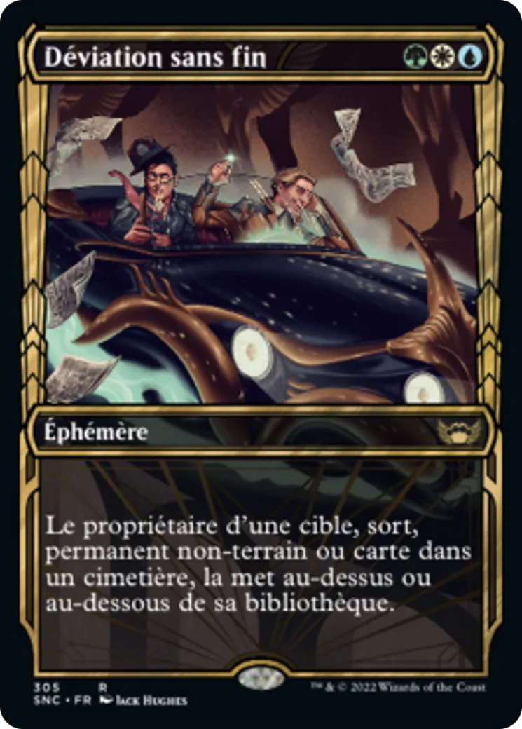 Déviation sans fin — Streets of New Capenna — Magic: The Gathering