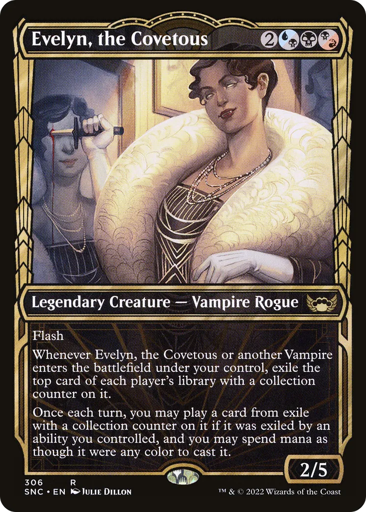 Evelyn, the Covetous — Streets of New Capenna — Magic: The Gathering