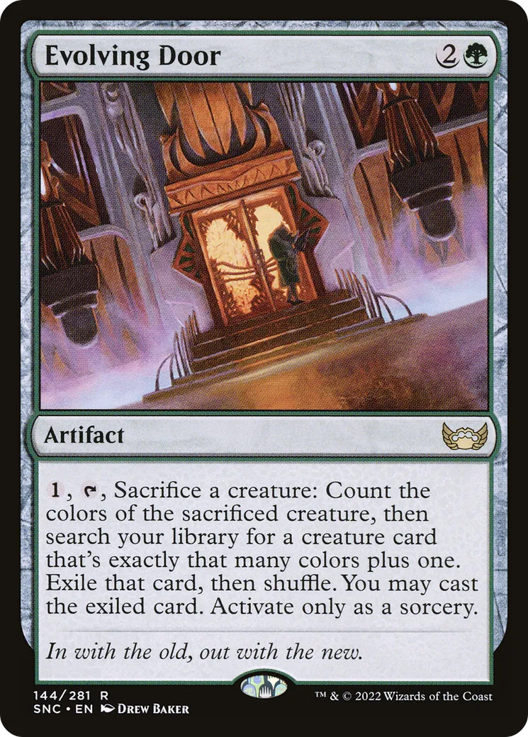 Porte en évolution — Streets of New Capenna — Magic: The Gathering