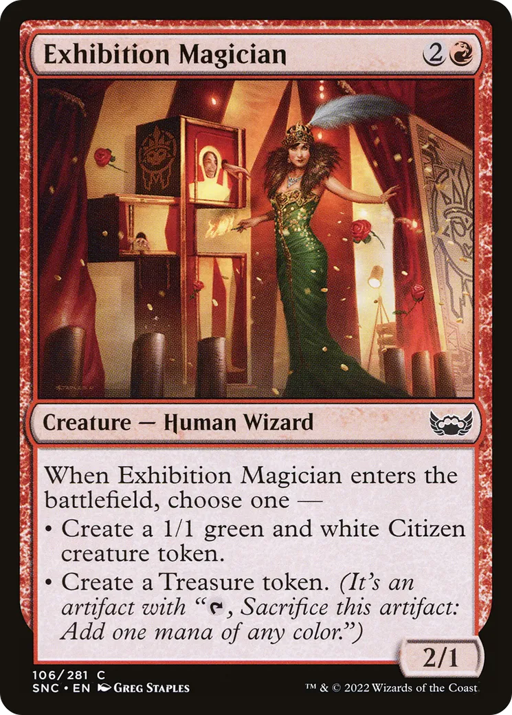 Exhibition Magician — Streets of New Capenna — Magic: The Gathering