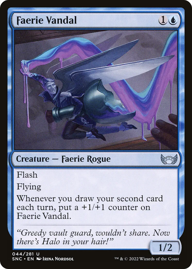 Faerie Vandal — Streets of New Capenna — Magic: The Gathering