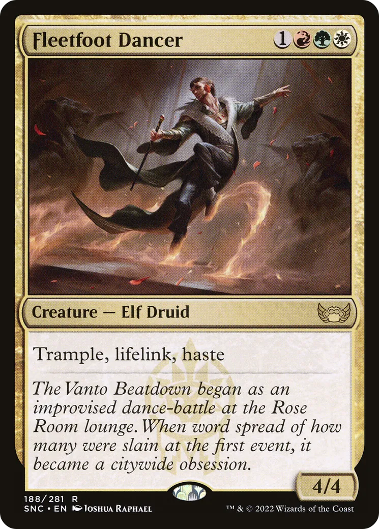 Danseur aux pas lestes — Streets of New Capenna — Magic: The Gathering