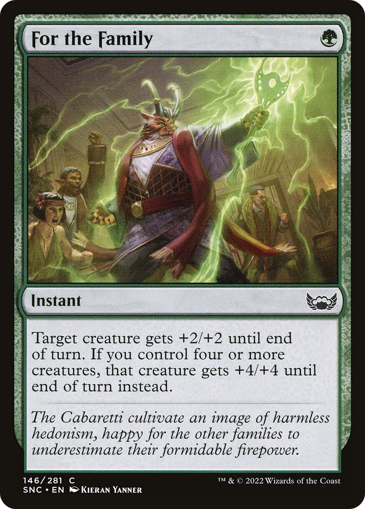 Pour la famille — Streets of New Capenna — Magic: The Gathering