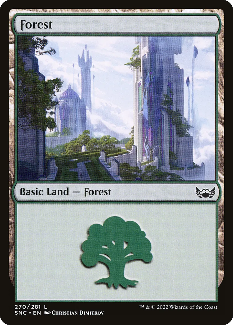 Forest — Streets of New Capenna — Magic: The Gathering