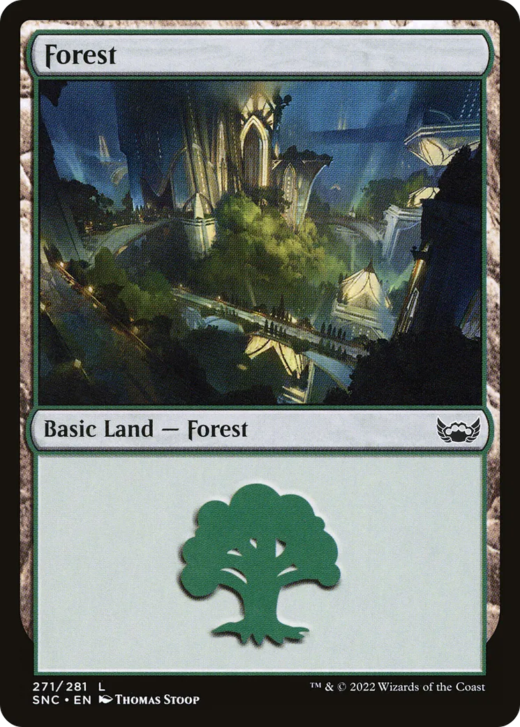 Forest — Streets of New Capenna — Magic: The Gathering