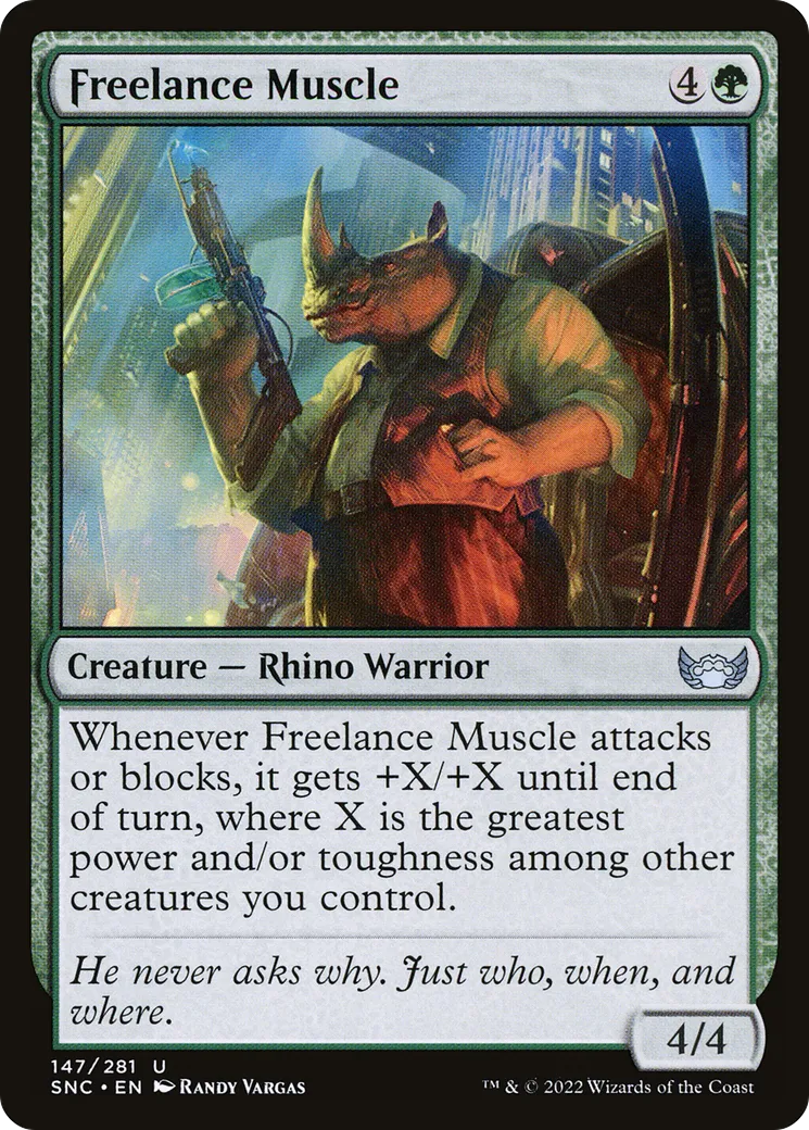 Gros bras indépendant — Streets of New Capenna — Magic: The Gathering