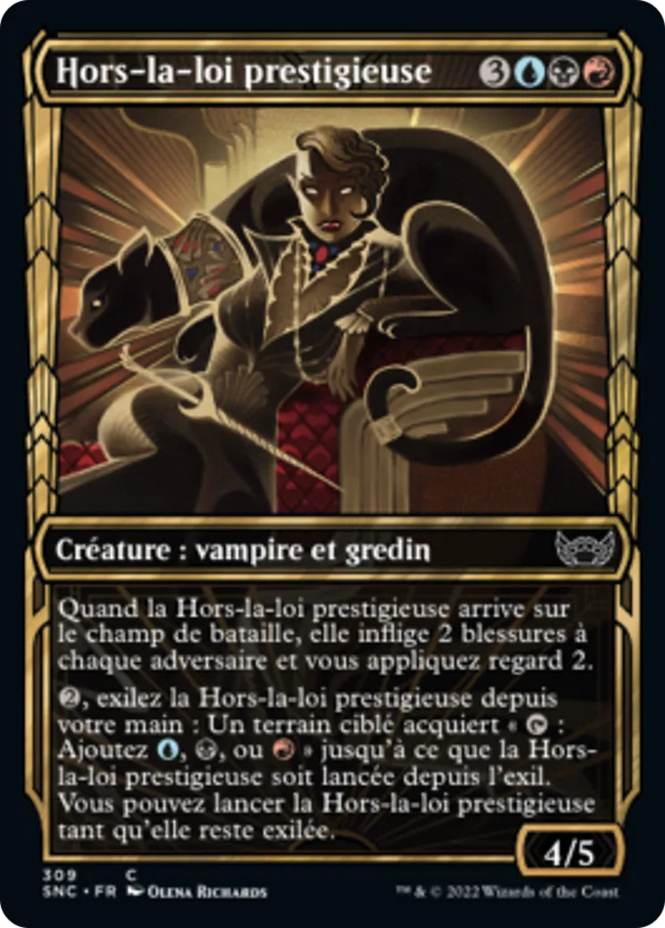 Hors-la-loi prestigieuse — Streets of New Capenna — Magic: The Gathering