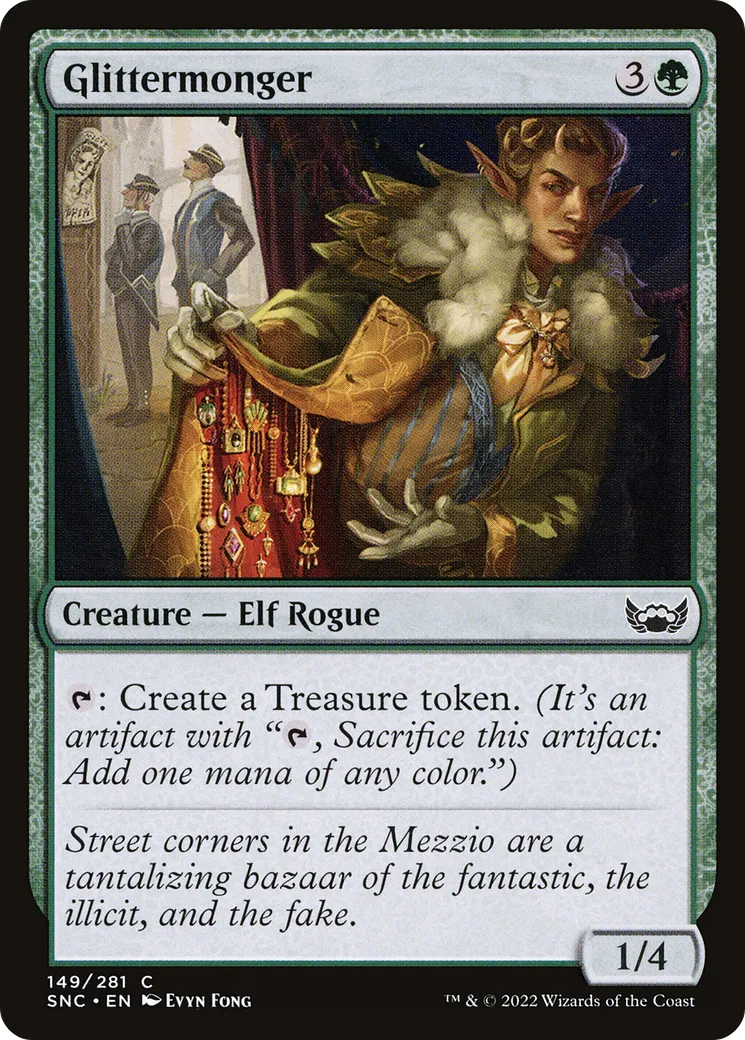 Glittermonger — Streets of New Capenna — Magic: The Gathering