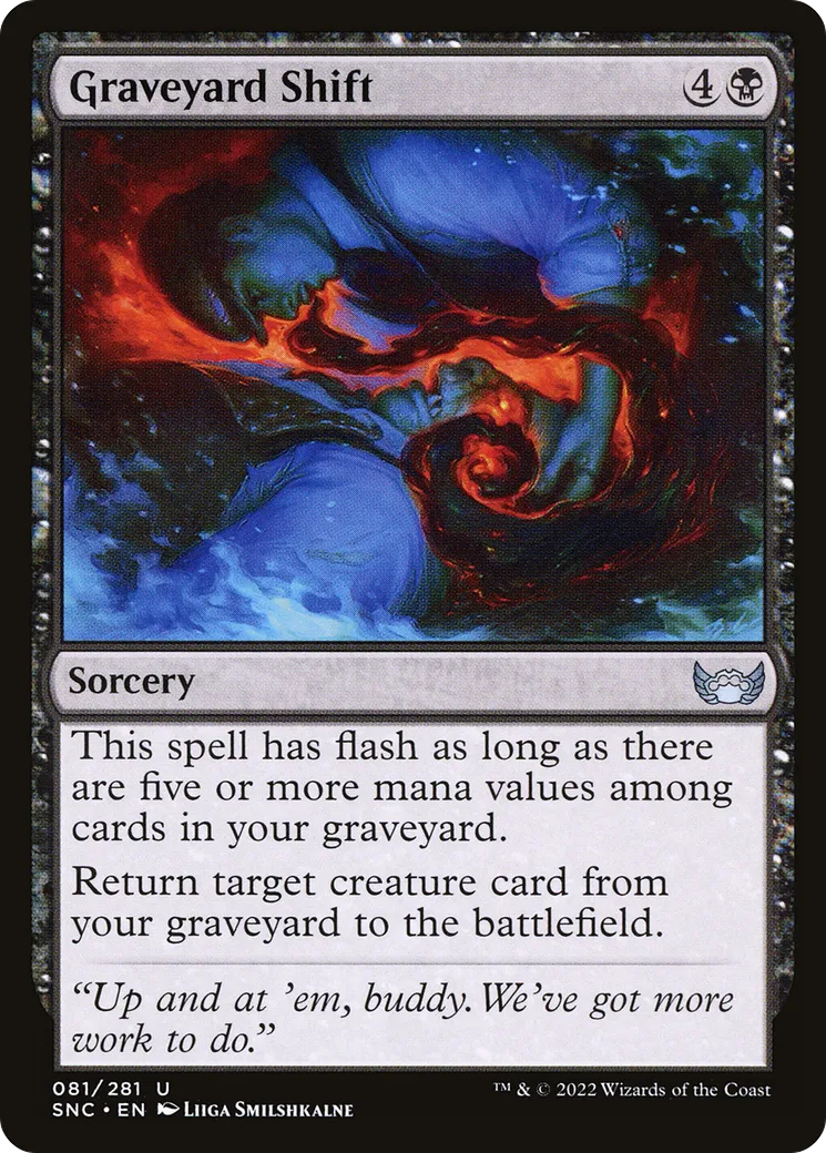 Graveyard Shift — Streets of New Capenna — Magic: The Gathering