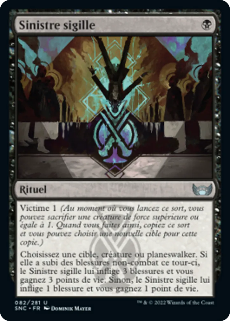 Sinistre sigille — Streets of New Capenna — Magic: The Gathering