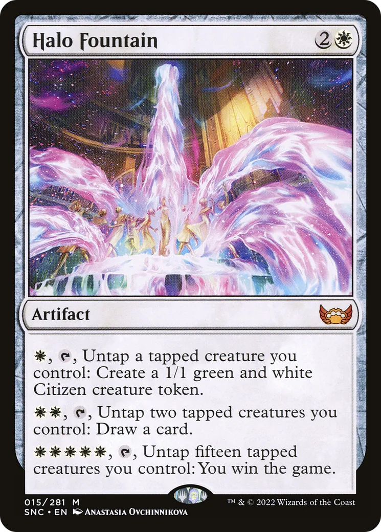 Halo Fountain — Streets of New Capenna — Magic: The Gathering