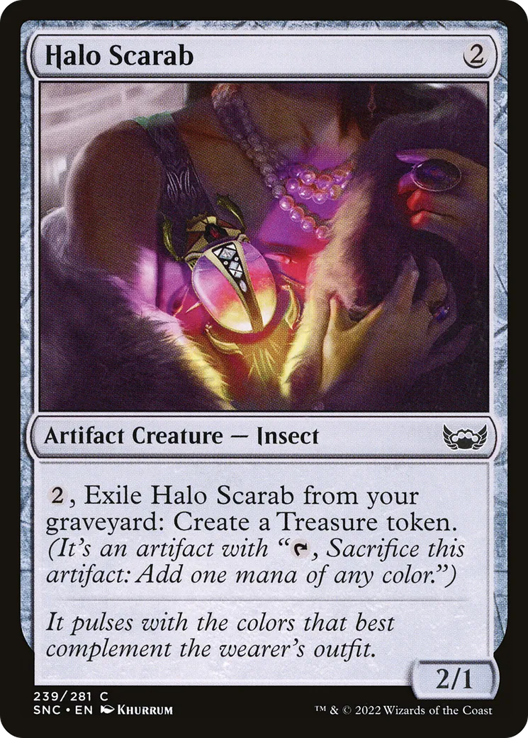 Scarabée de halo — Streets of New Capenna — Magic: The Gathering