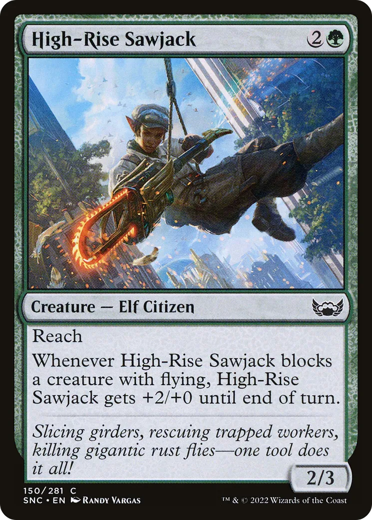 High-Rise Sawjack — Streets of New Capenna — Magic: The Gathering