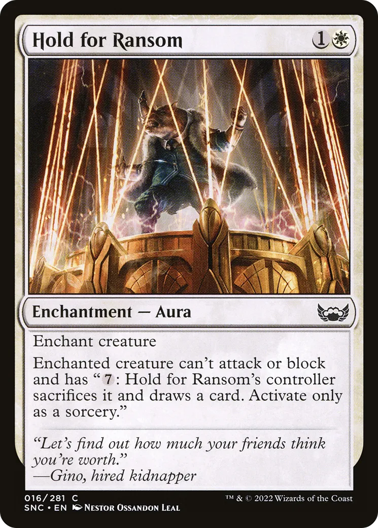 Rançonnement — Streets of New Capenna — Magic: The Gathering