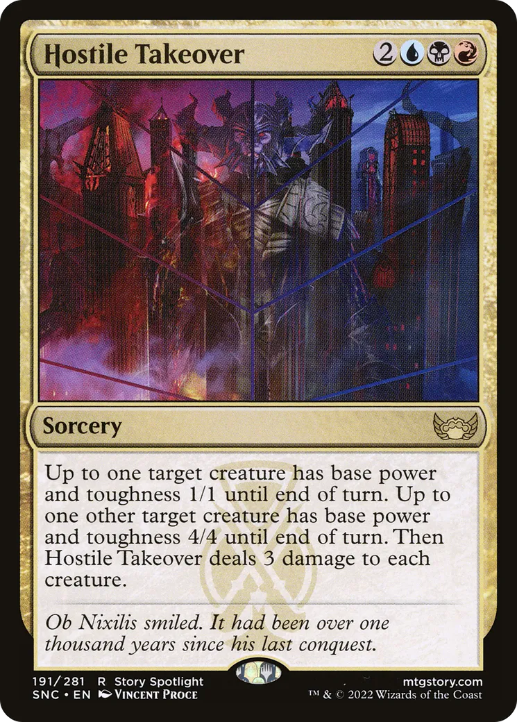 Reprise hostile — Streets of New Capenna — Magic: The Gathering