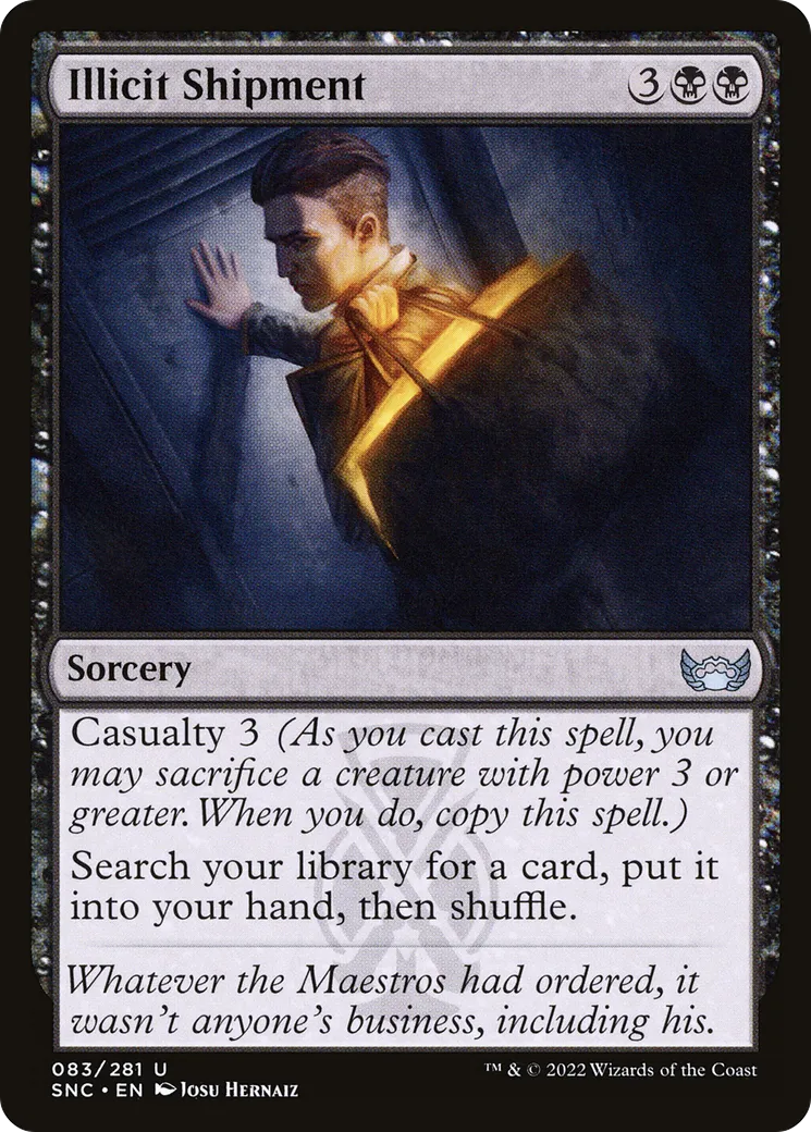 Marchandise illicite — Streets of New Capenna — Magic: The Gathering