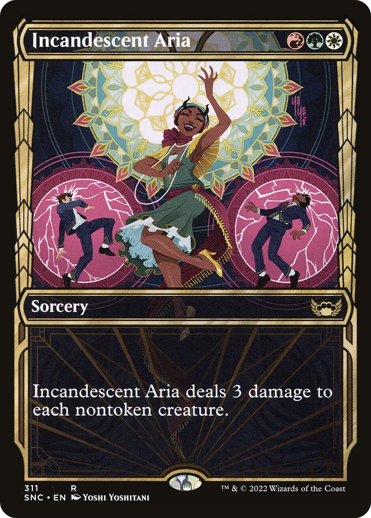 Incandescent Aria — Streets of New Capenna — Magic: The Gathering
