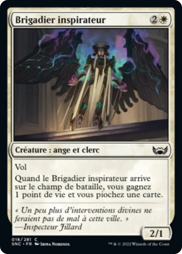 Brigadier inspirateur — Streets of New Capenna — Magic: The Gathering