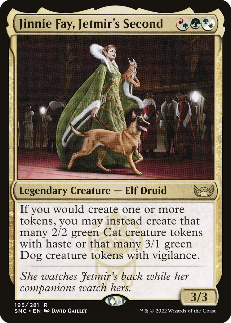 Jinnie Fay, Jetmir's Second — Streets of New Capenna — Magic: The Gathering