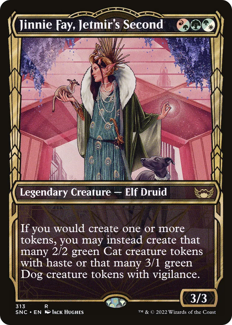 Jinnie Fay, Jetmir's Second — Streets of New Capenna — Magic: The Gathering