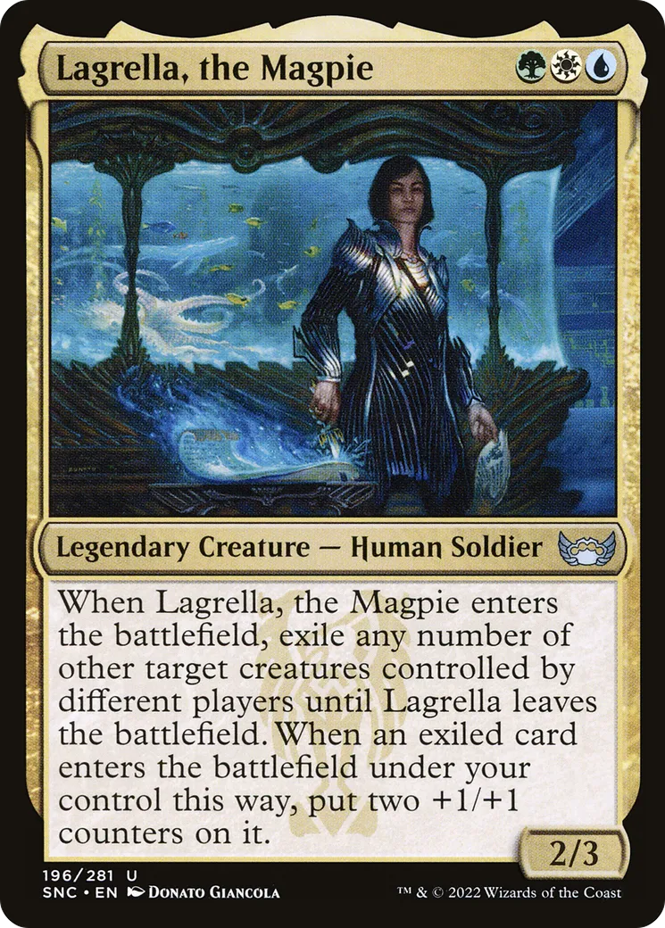 Lagrella, la Pie — Streets of New Capenna — Magic: The Gathering