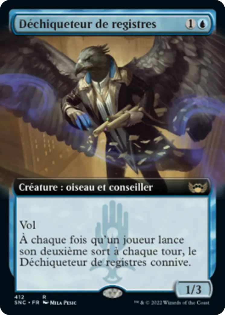 Déchiqueteur de registres — Streets of New Capenna — Magic: The Gathering