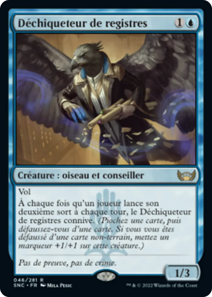 Déchiqueteur de registres — Streets of New Capenna — Magic: The Gathering