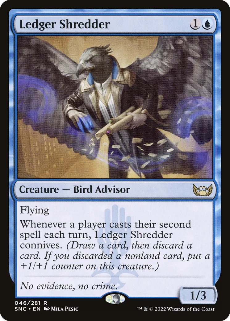 Ledger Shredder — Streets of New Capenna — Magic: The Gathering