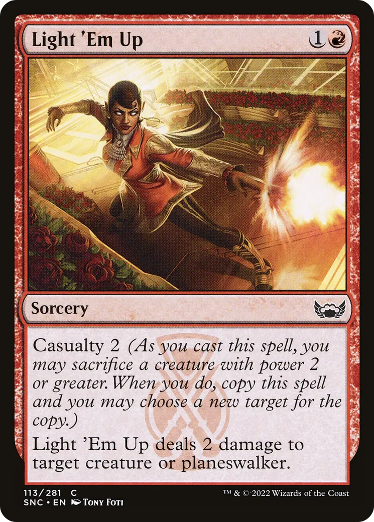 Allumez-les ! — Streets of New Capenna — Magic: The Gathering