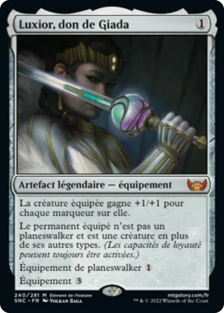 Luxior, don de Giada — Streets of New Capenna — Magic: The Gathering