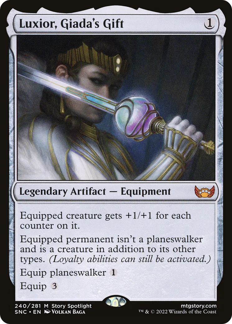 Luxior, don de Giada — Streets of New Capenna — Magic: The Gathering