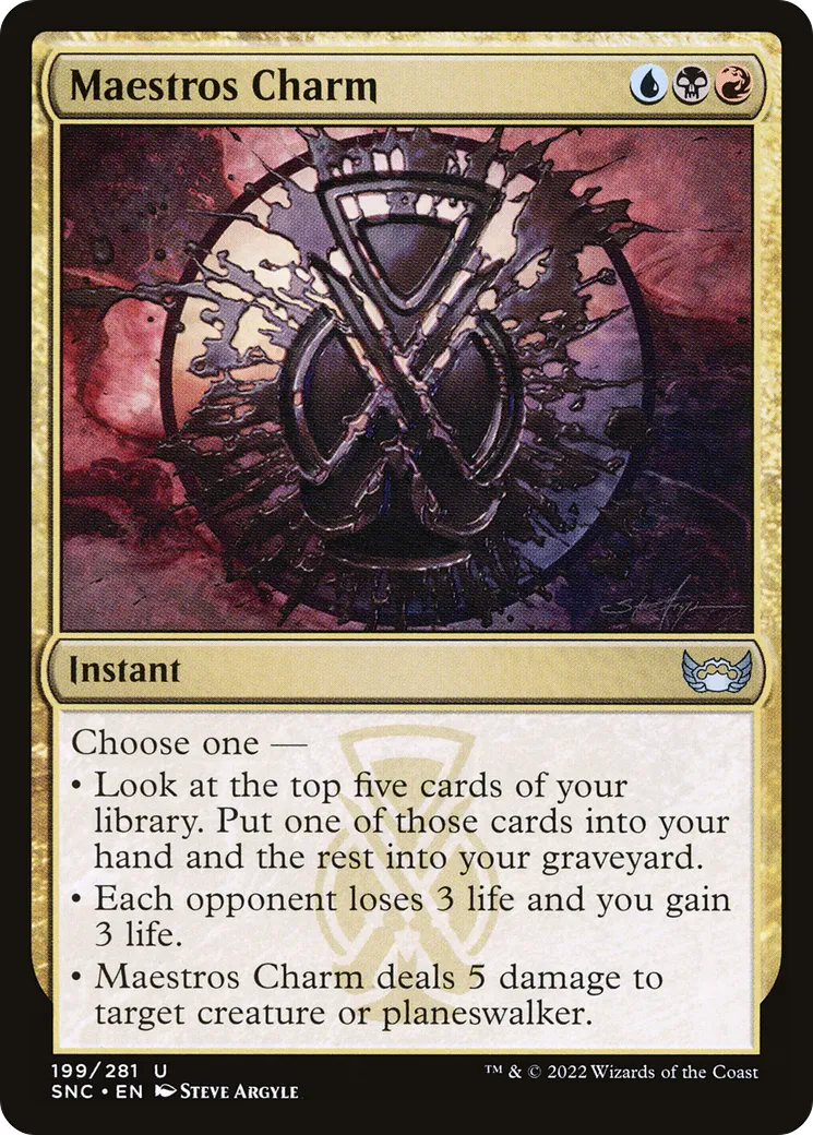 Charme des Maestros — Streets of New Capenna — Magic: The Gathering