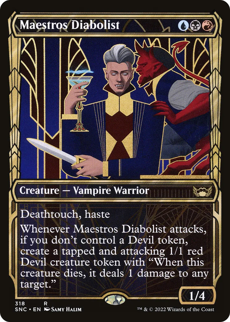 Maestros Diabolist — Streets of New Capenna — Magic: The Gathering