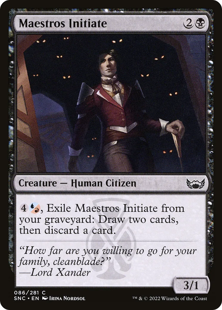 Adepte des Maestros — Streets of New Capenna — Magic: The Gathering