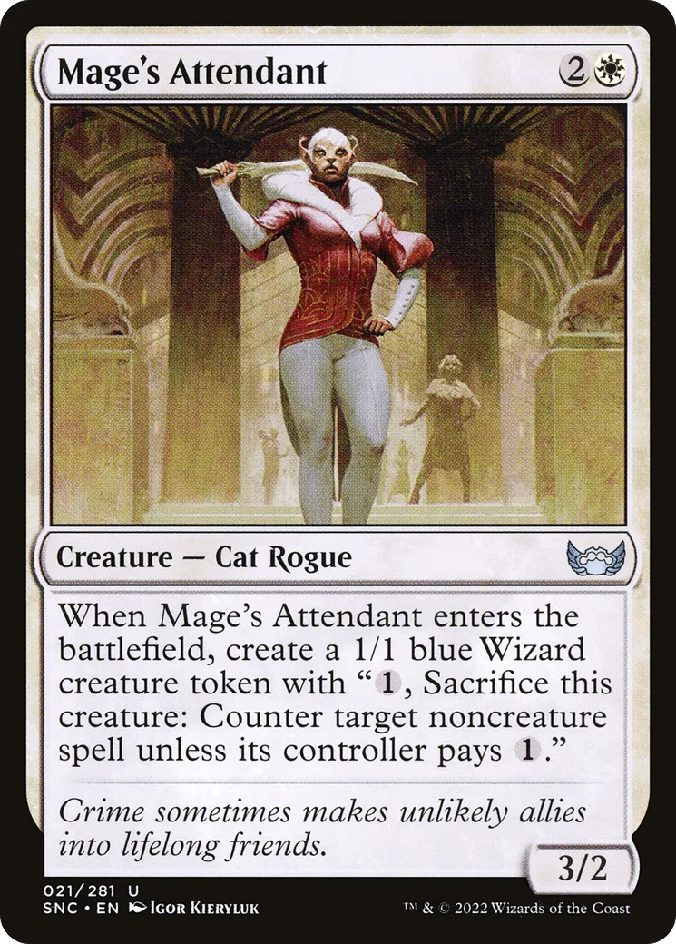 Suivante du mage — Streets of New Capenna — Magic: The Gathering