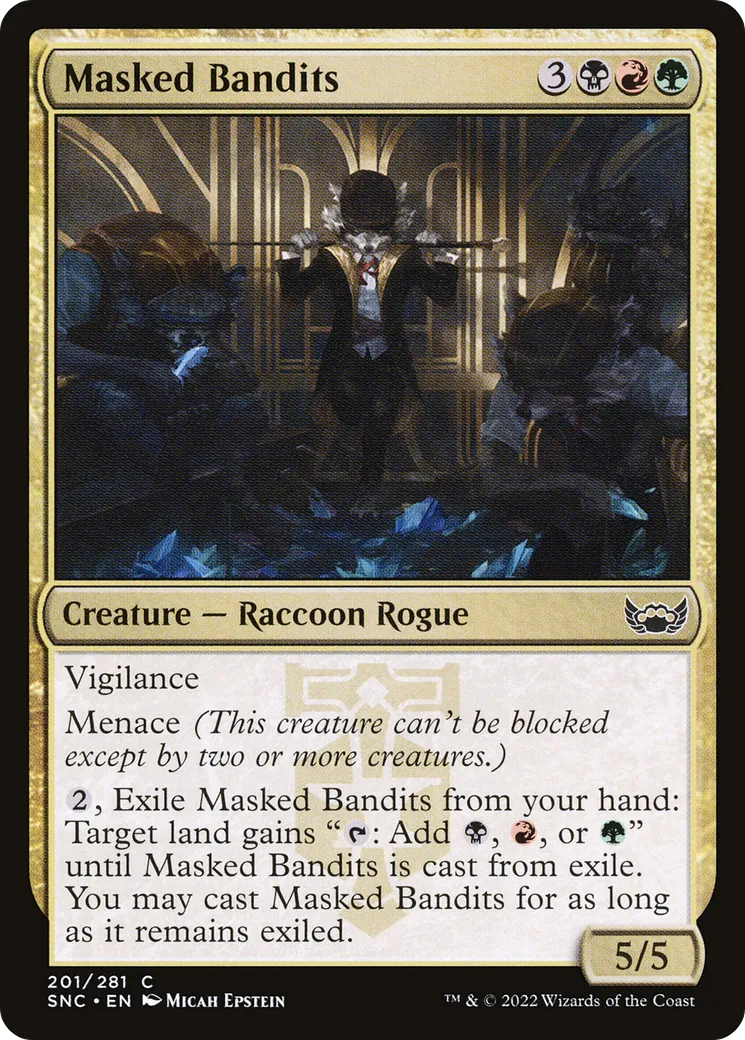 Masked Bandits — Streets of New Capenna — Magic: The Gathering