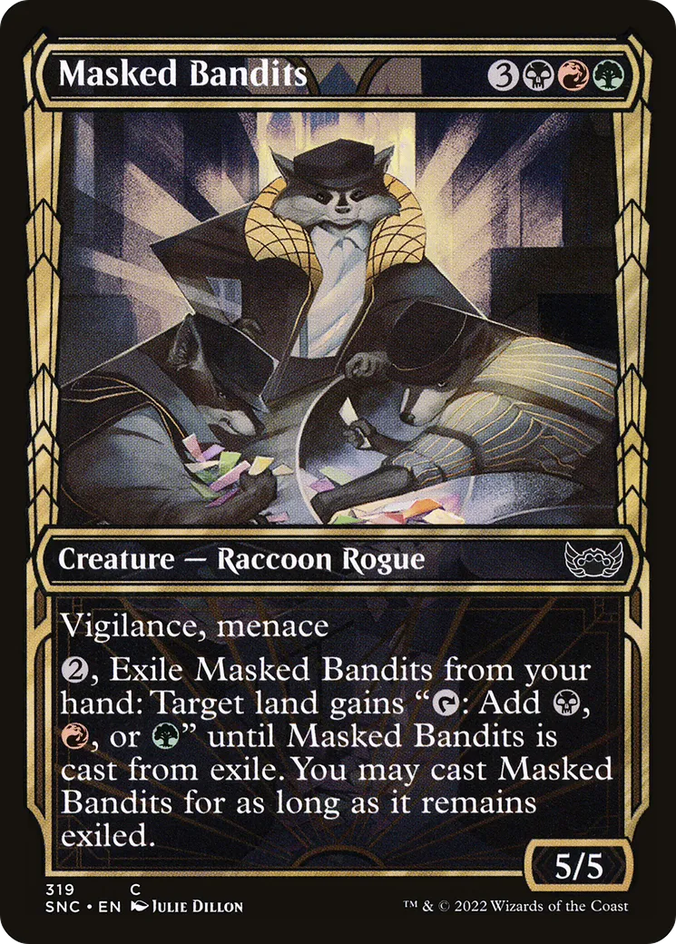 Masked Bandits — Streets of New Capenna — Magic: The Gathering