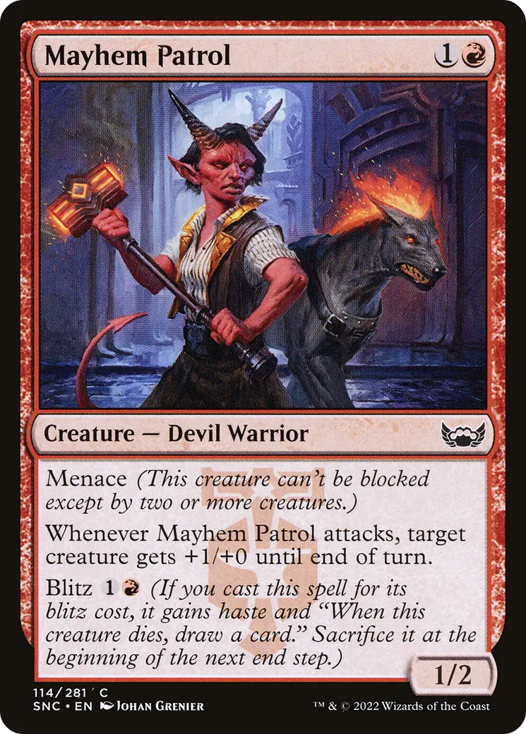 Mayhem Patrol — Streets of New Capenna — Magic: The Gathering