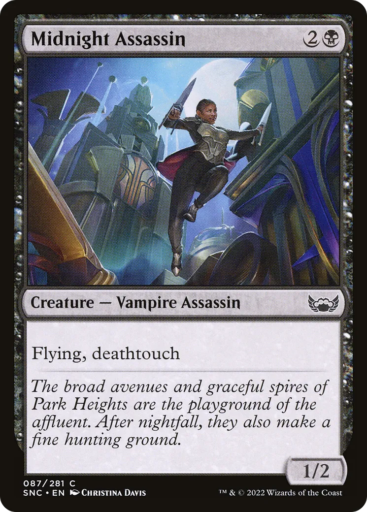 Midnight Assassin — Streets of New Capenna — Magic: The Gathering