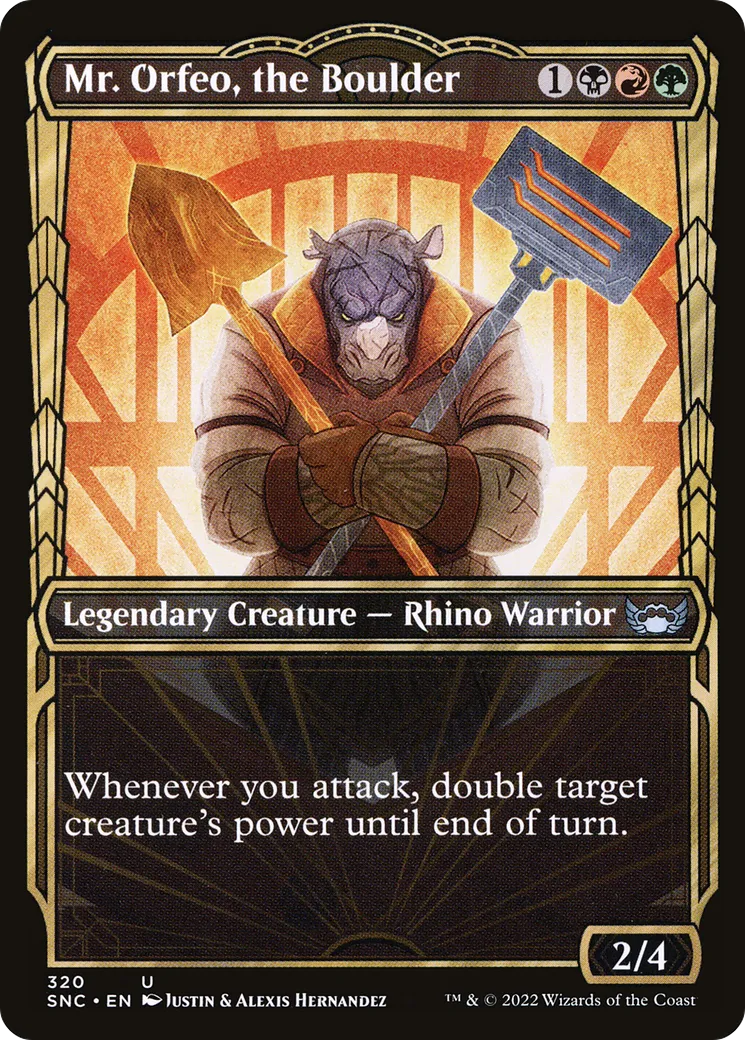 M. Orfeo, le Rocher — Streets of New Capenna — Magic: The Gathering