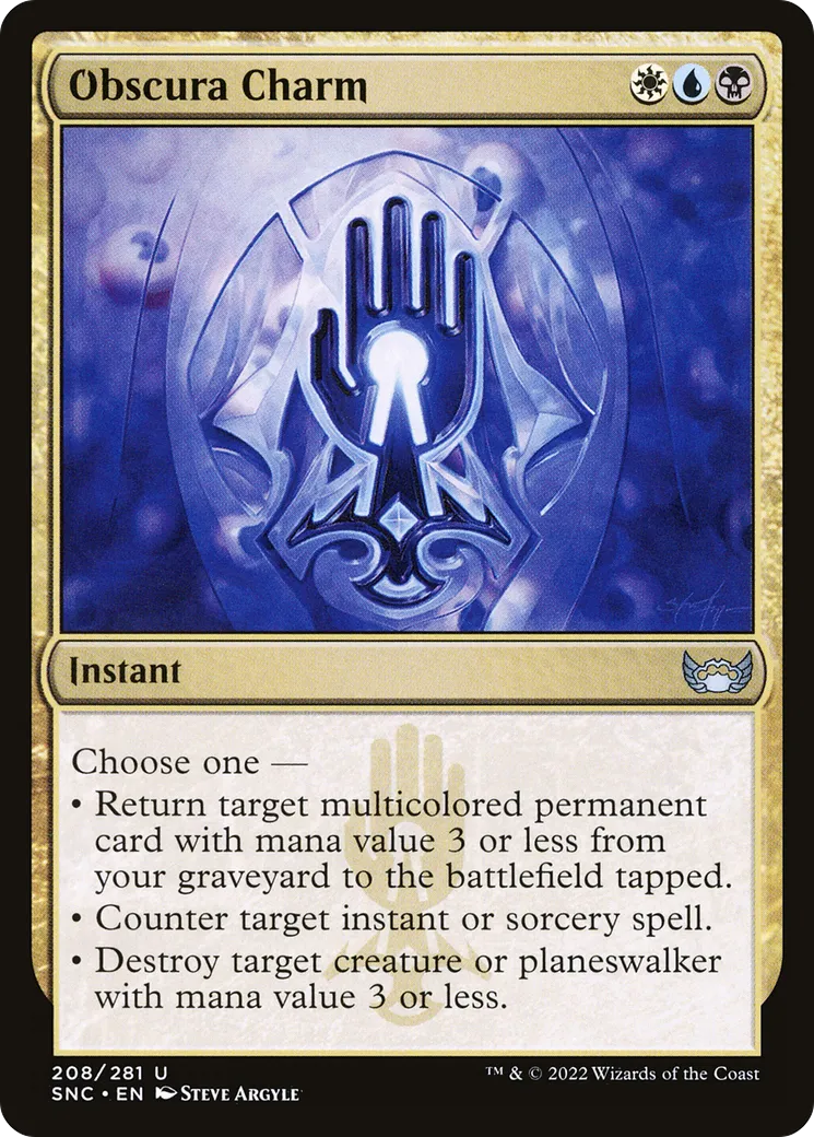 Obscura Charm — Streets of New Capenna — Magic: The Gathering