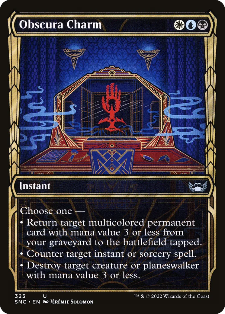 Obscura Charm from Streets of New Capenna - Magic: The Gathering