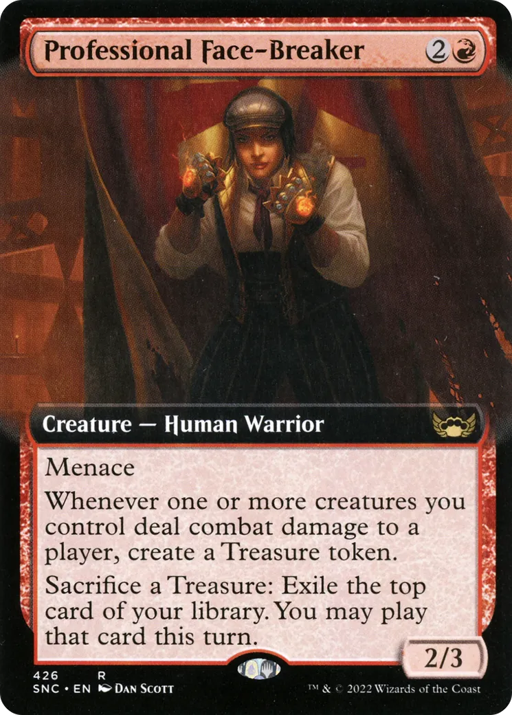 Professional Face-Breaker — Streets of New Capenna — Magic: The Gathering