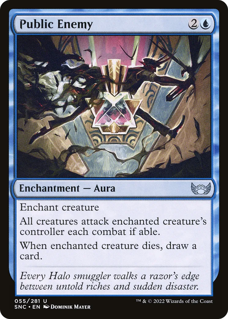 Ennemi public — Streets of New Capenna — Magic: The Gathering
