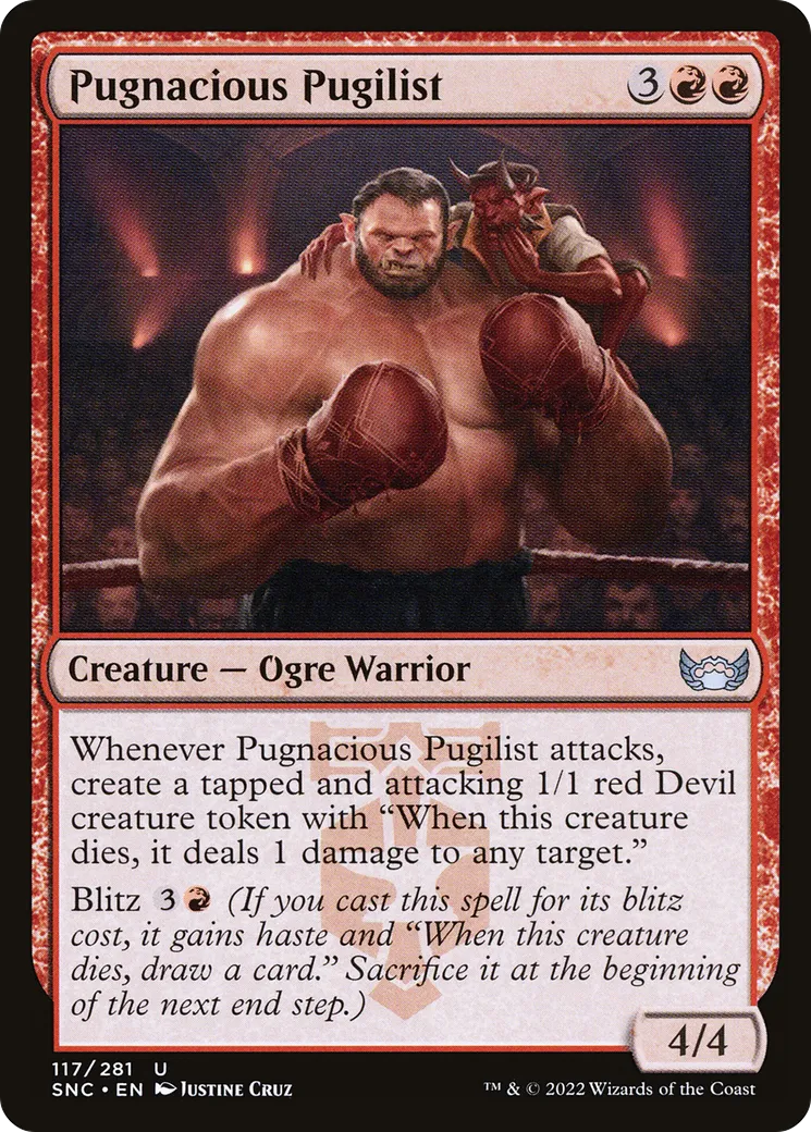 Pugiliste pugnace — Streets of New Capenna — Magic: The Gathering