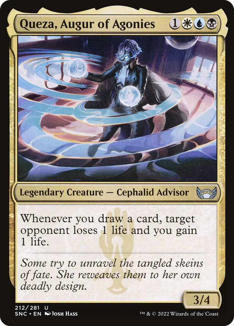 Queza, Augur of Agonies — Streets of New Capenna — Magic: The Gathering