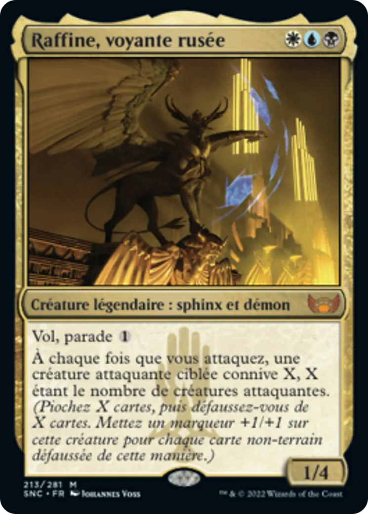 Raffine, voyante rusée — Streets of New Capenna — Magic: The Gathering