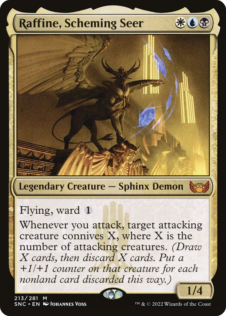 Raffine, Scheming Seer — Streets of New Capenna — Magic: The Gathering