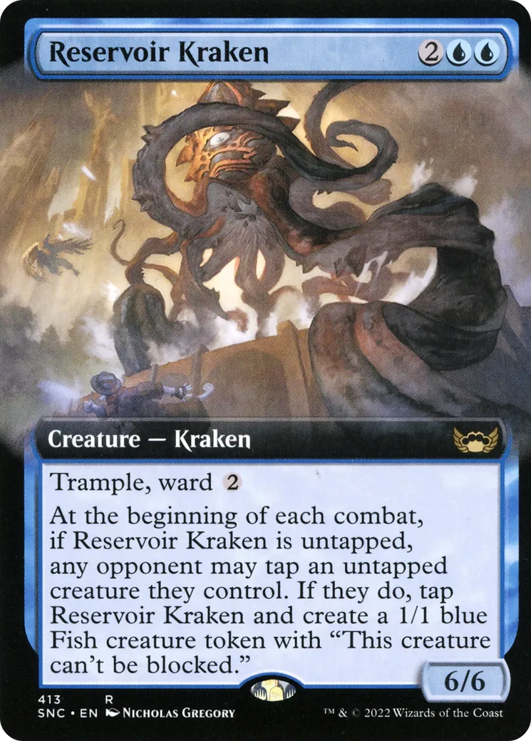 Reservoir Kraken — Streets of New Capenna — Magic: The Gathering