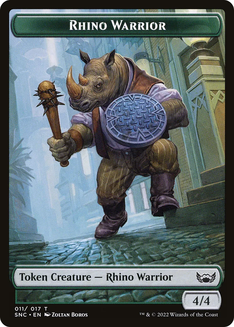 Rhino Warrior — Streets of New Capenna — Magic: The Gathering